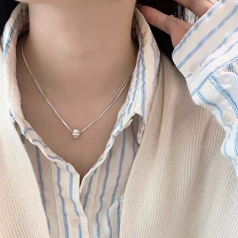 Heart Pearl Necklace