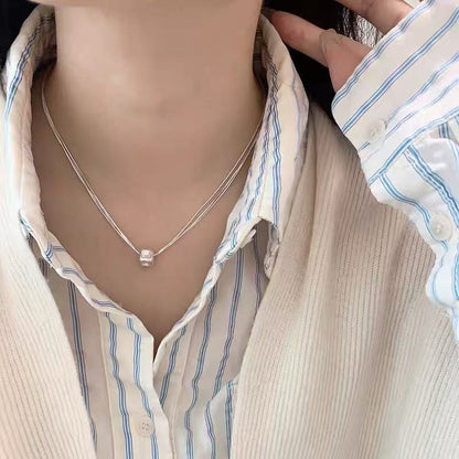 Heart Pearl Necklace