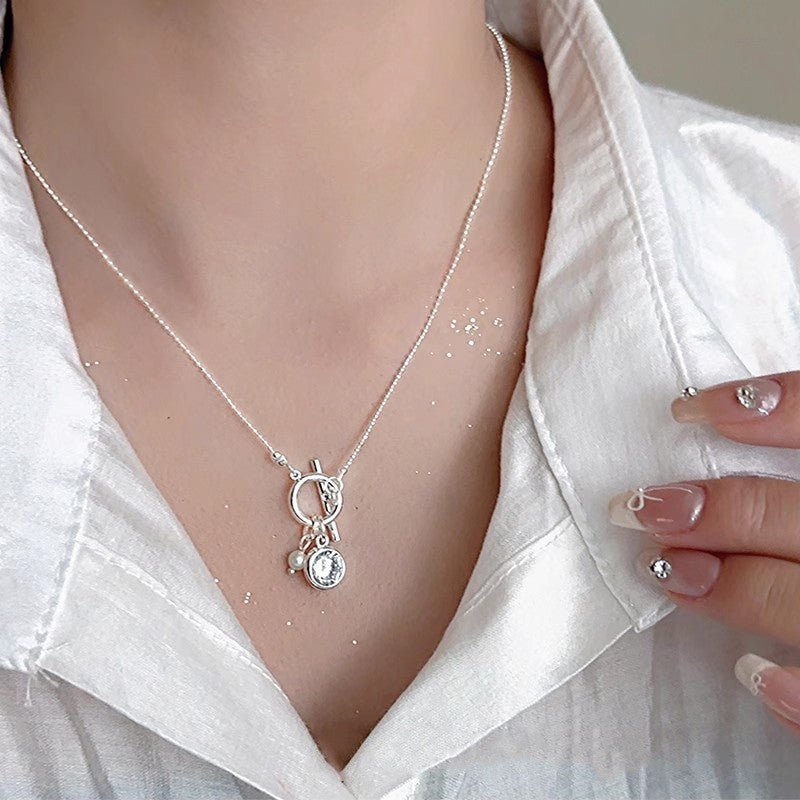 Heart Pearl Necklace