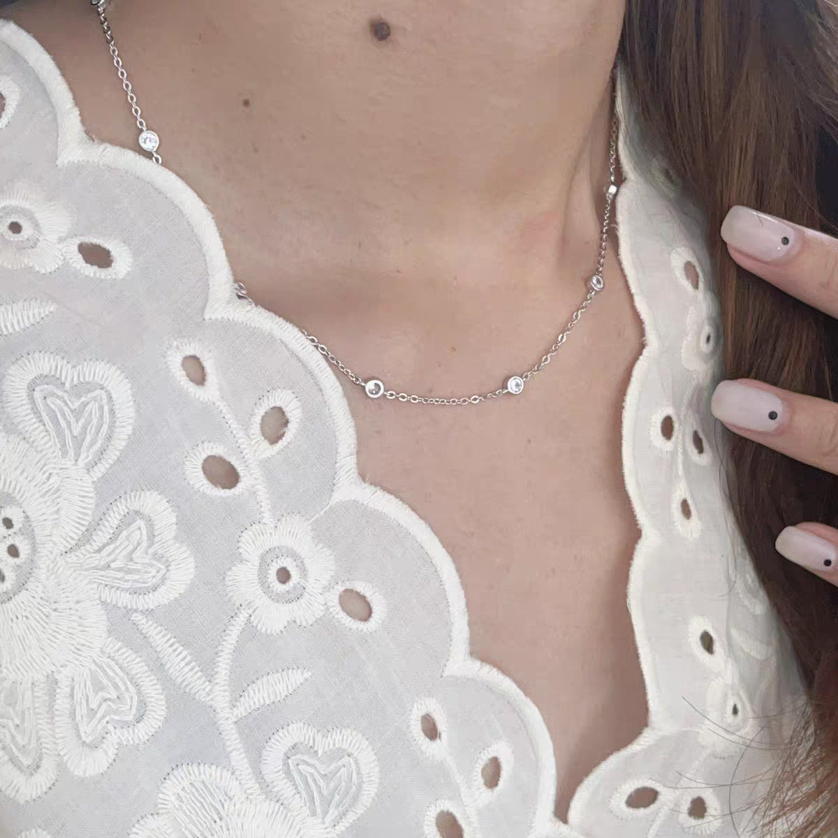 Heart Pearl Necklace
