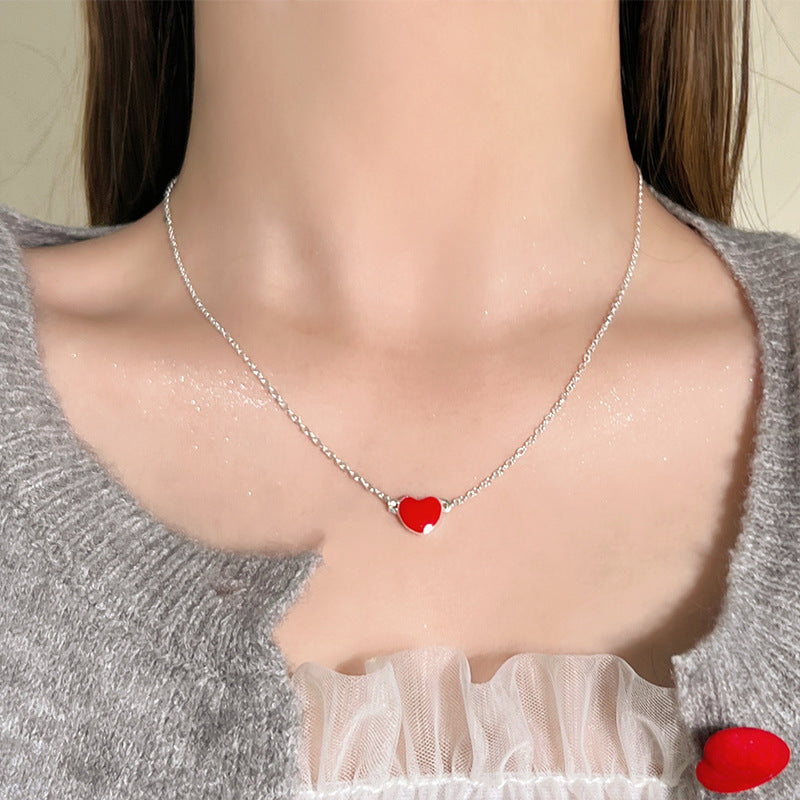 Heart Pearl Necklace