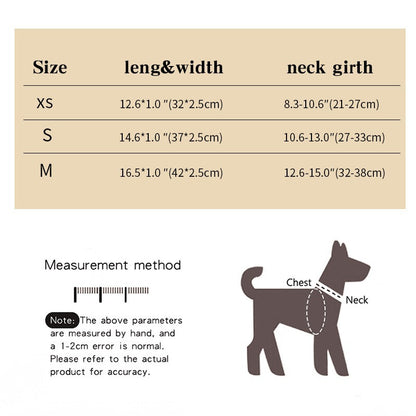 Heart Rhinestone Pet Collar