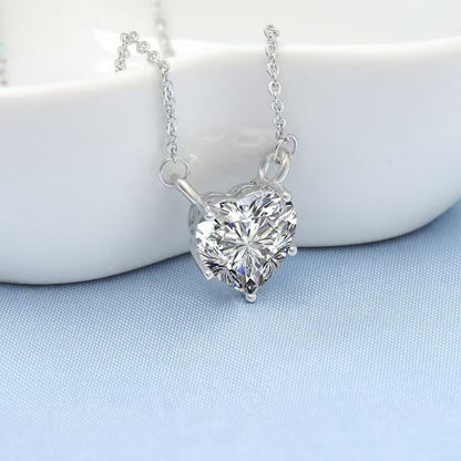 Heart Shape Diamond Necklace