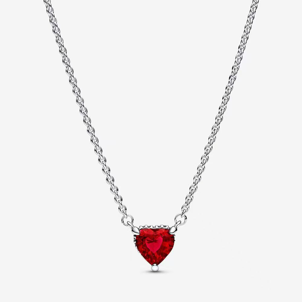Heart Shape Diamond Necklace