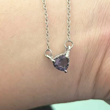 Heart Shape Diamond Necklace