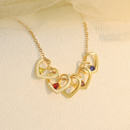 Heart Shape Engraved Necklace