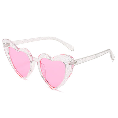 Heart Shape Fashion Sunglasses UV Protection
