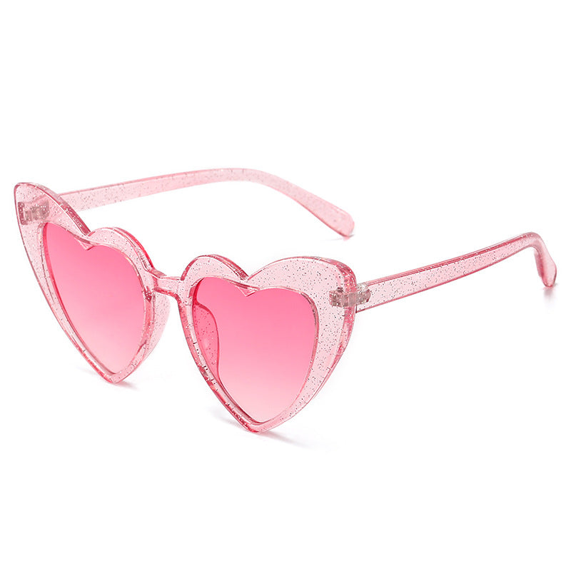 Heart Shape Fashion Sunglasses UV Protection