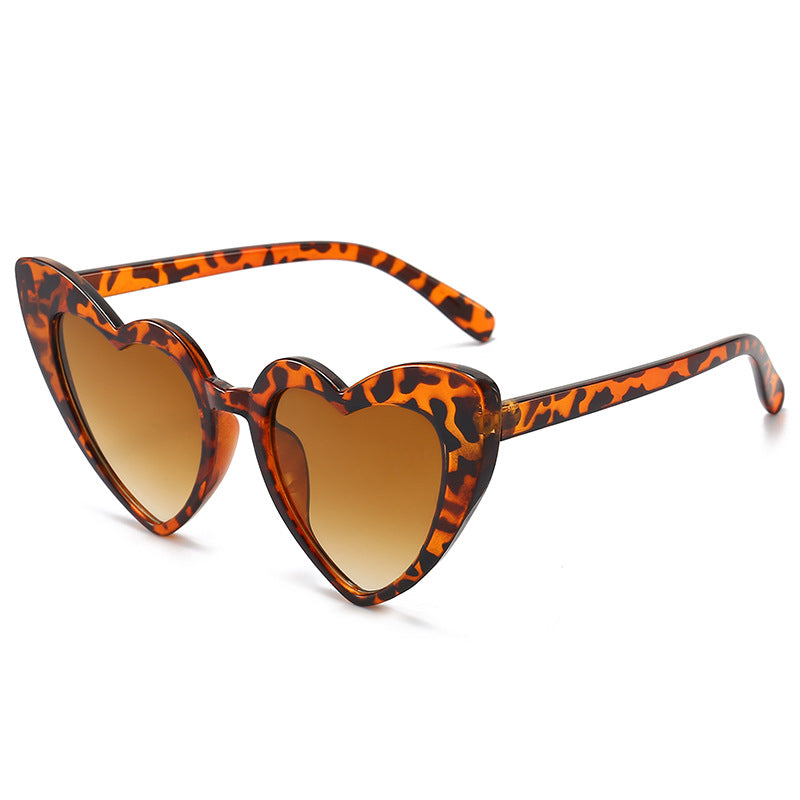 Heart Shape Fashion Sunglasses UV Protection