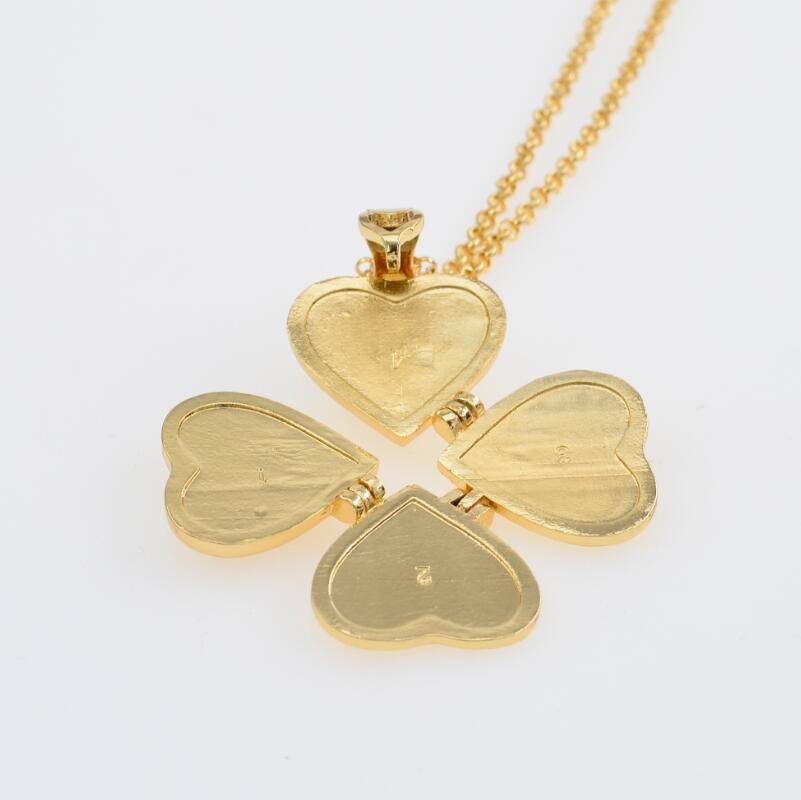 Heart Shape Photo Locket Necklace