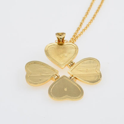 Heart Shape Photo Locket Necklace