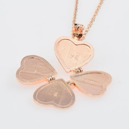 Heart Shape Photo Locket Necklace