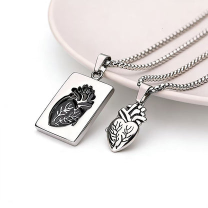 Heart Shaped Alloy Necklace
