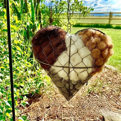Heart-Shaped Bird Nest Outdoor Garden Decoration