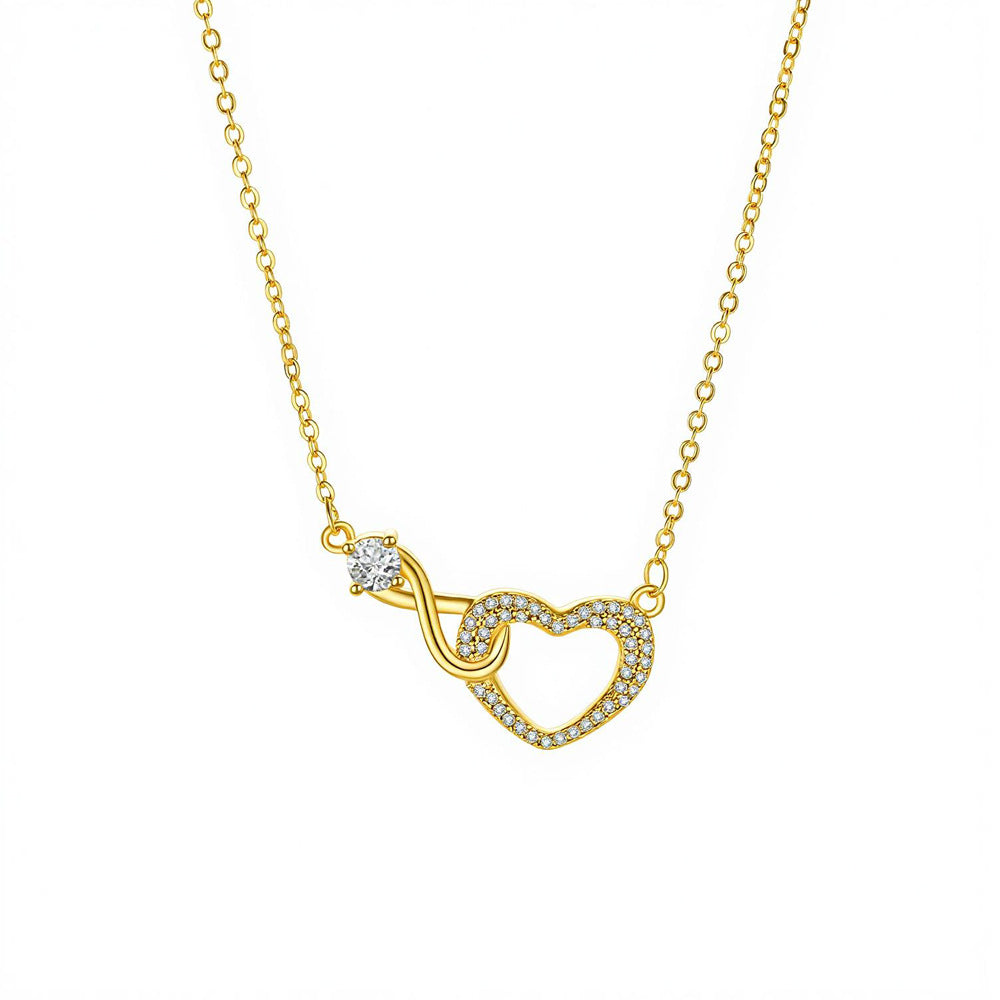 Heart-shaped clavicle chain