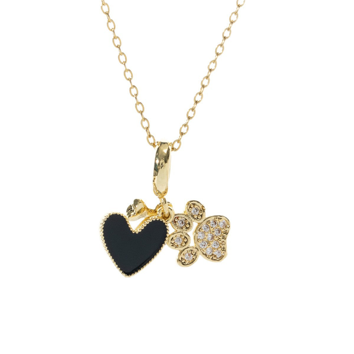 Heart-Shaped Creative Color Necklace
