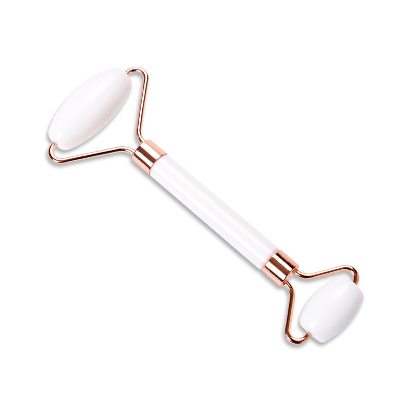 Heart-shaped crystal roller massage pad