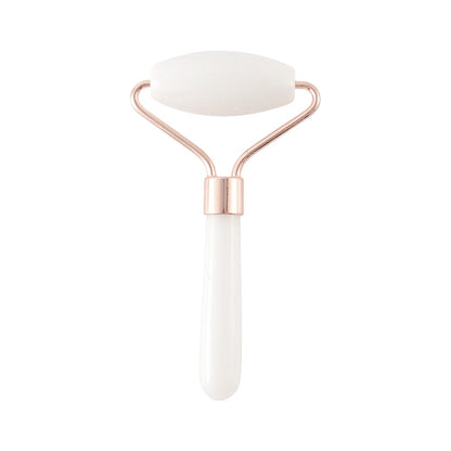 Heart-shaped crystal roller massage pad