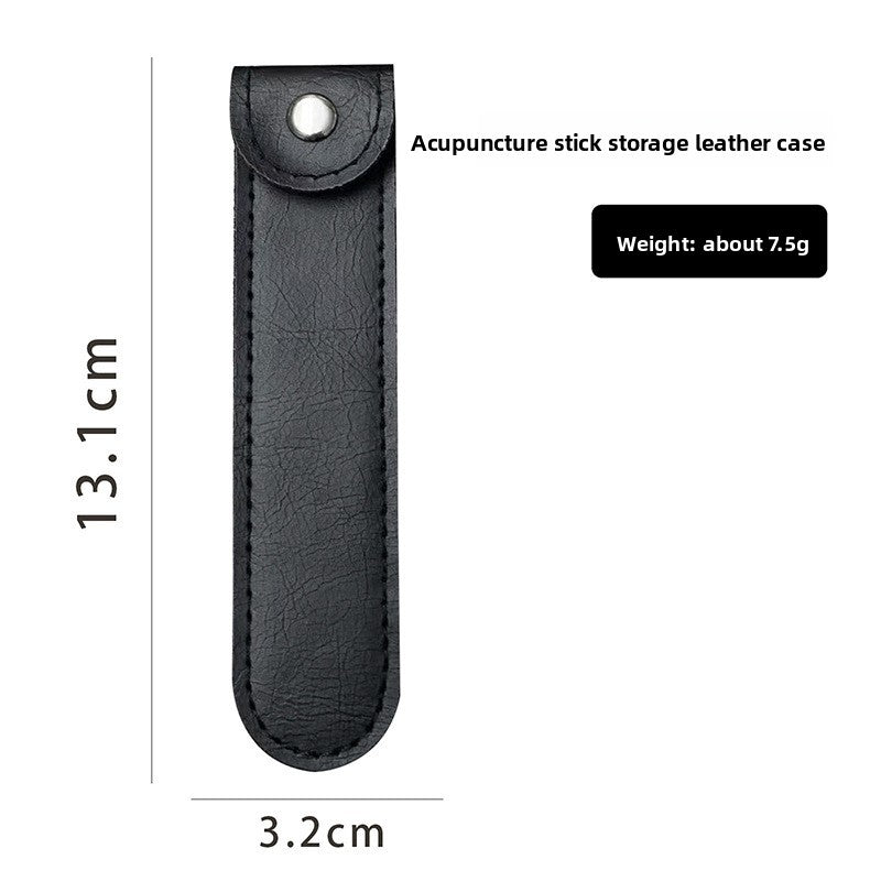 Heart-Shaped Gua Sha Board Leather Case