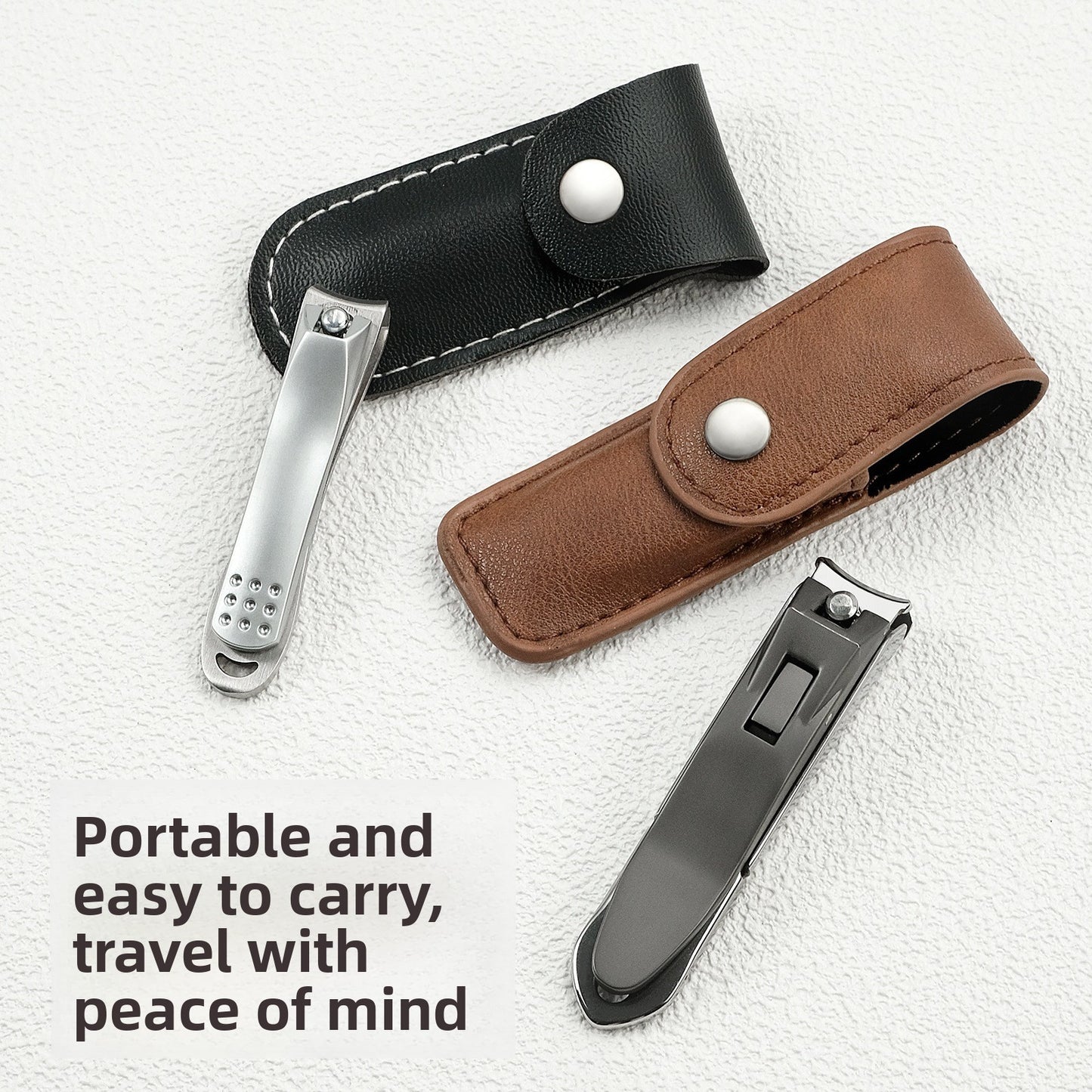 Heart-Shaped Gua Sha Board Leather Case