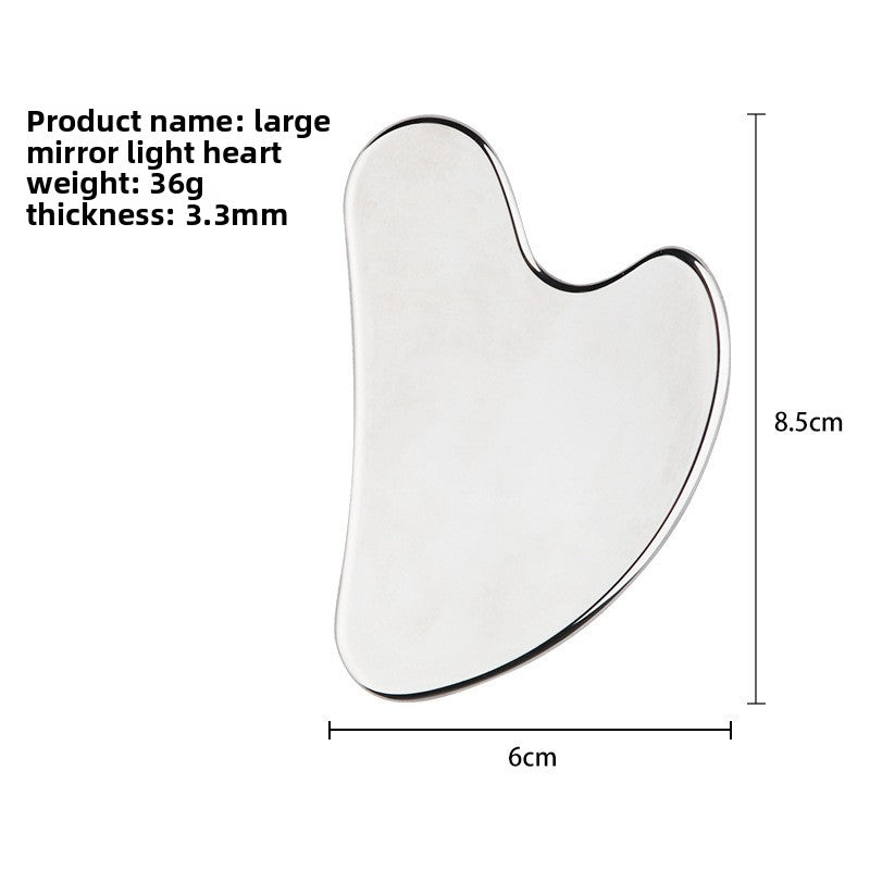 Heart-shaped Gua Sha Facial Massage Tool