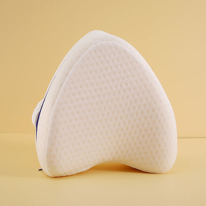 Heart-shaped leg pillow