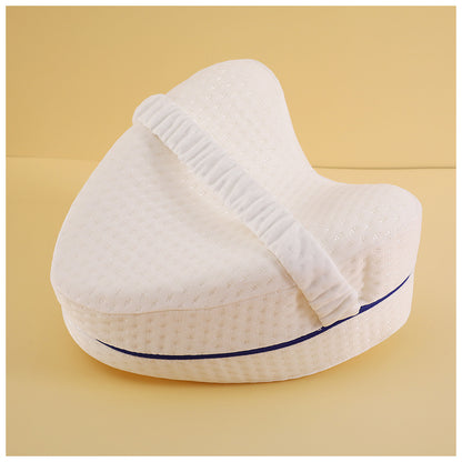 Heart-shaped leg pillow