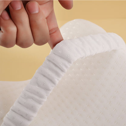 Heart-shaped leg pillow