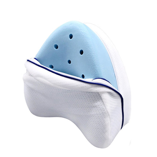 Heart-shaped leg pillow