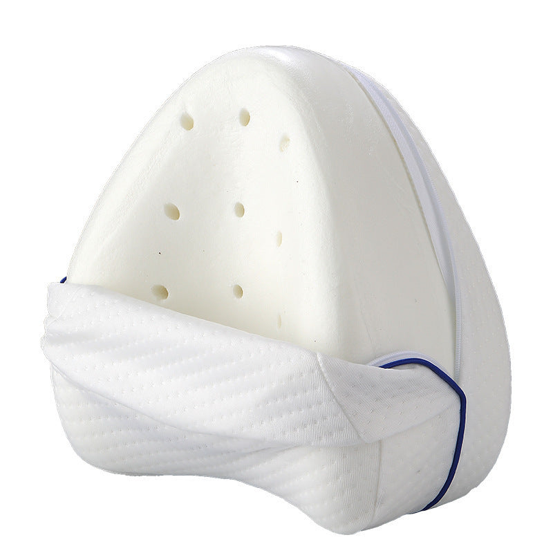 Heart-shaped leg pillow