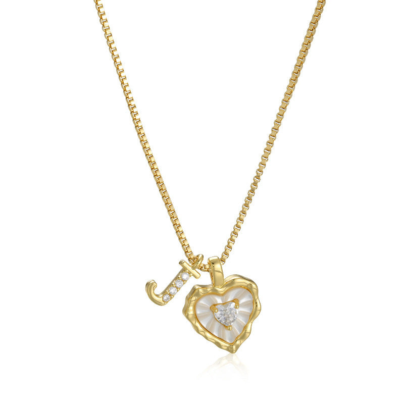 Heart-shaped letter accessories