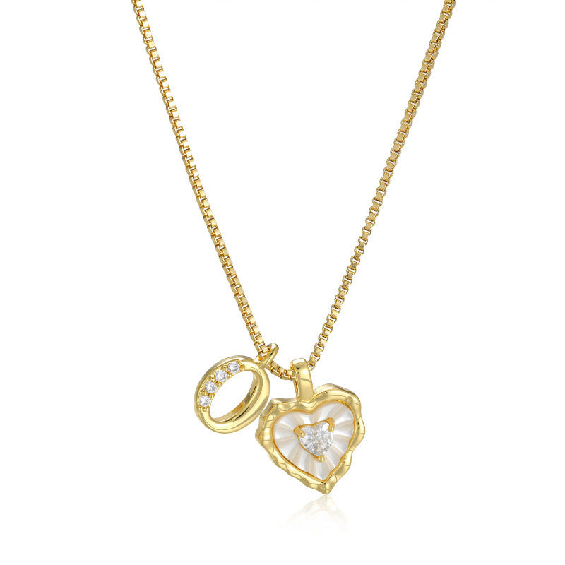Heart-shaped letter accessories