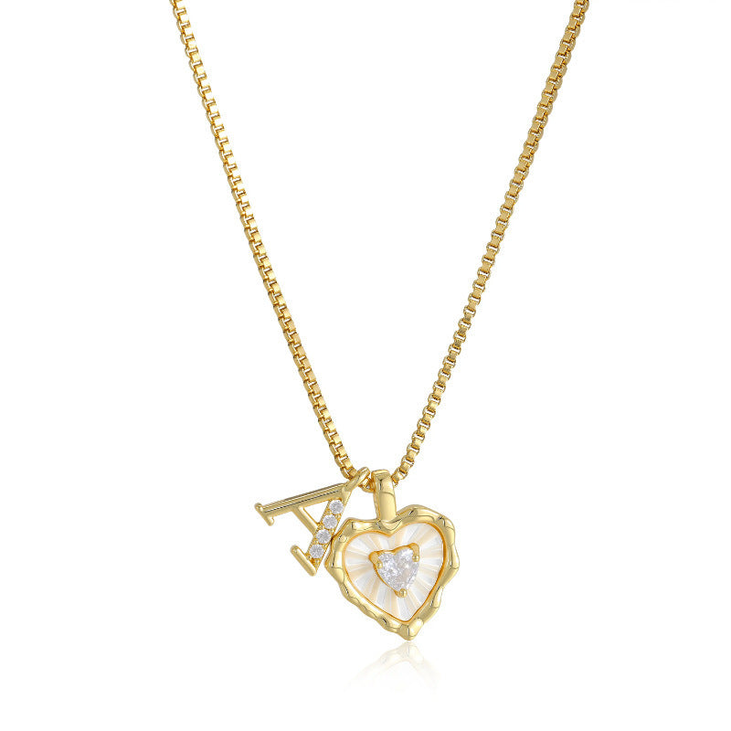 Heart-shaped letter accessories