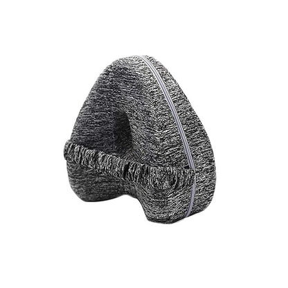 Heart-shaped memory foam clip leg pillow