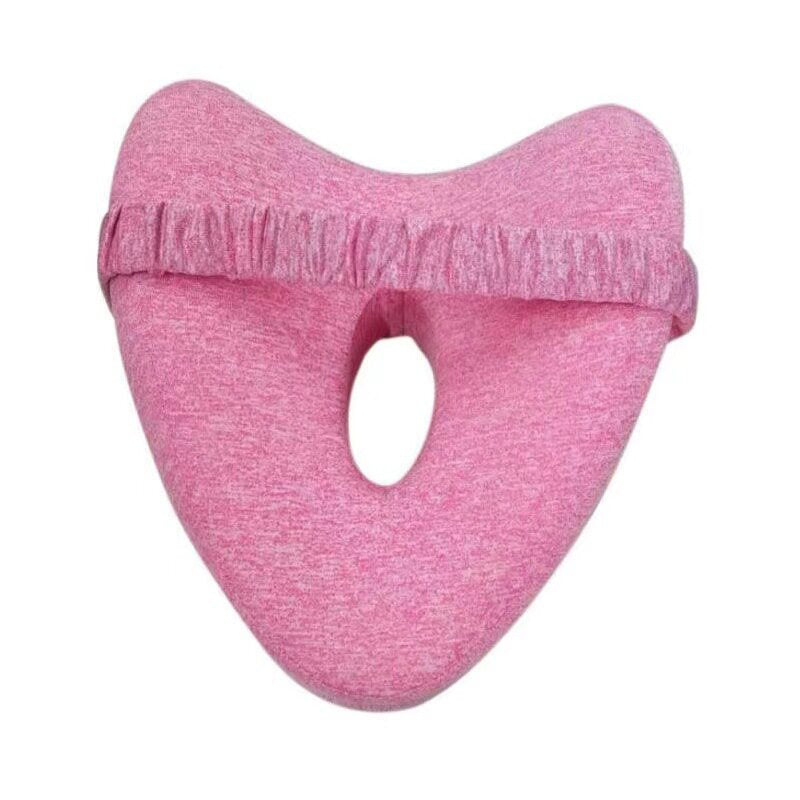 Heart-Shaped Memory Foam Leg Pillow for Surgery Recovery and Sleep Support