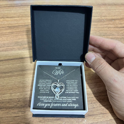 Heart-shaped necklace