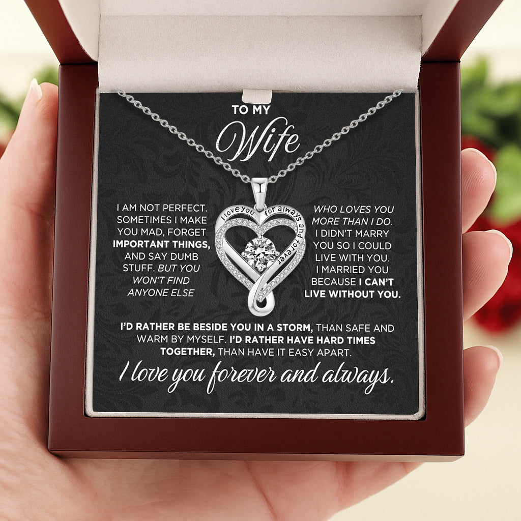 Heart-shaped necklace