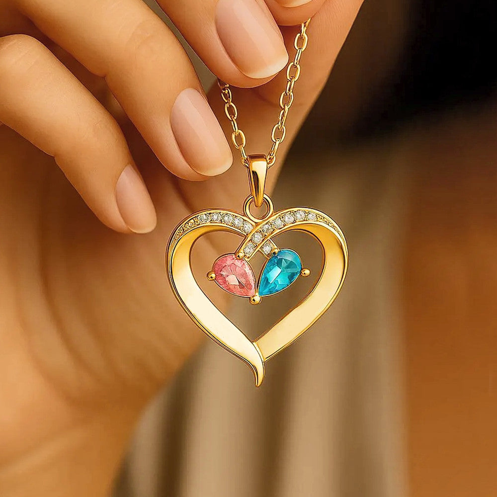 Heart-shaped necklace