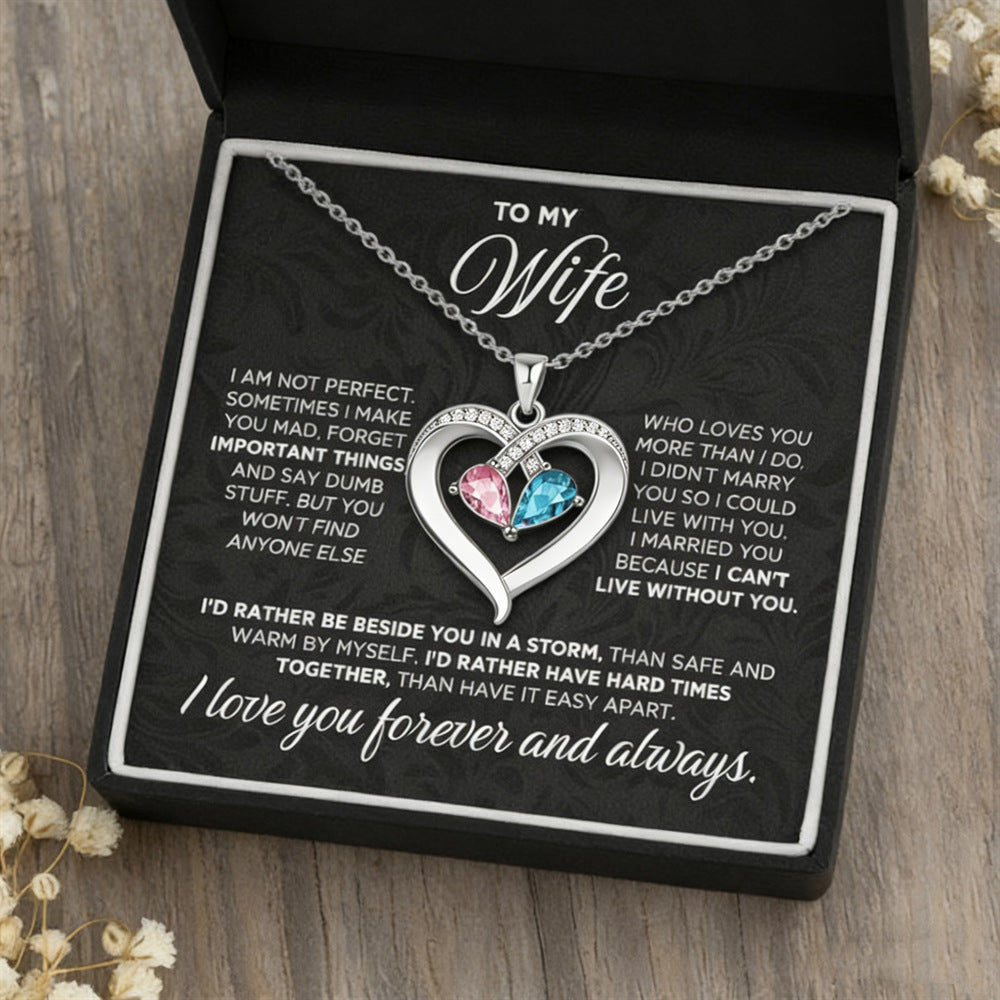 Heart-shaped necklace