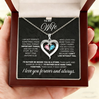 Heart-shaped necklace