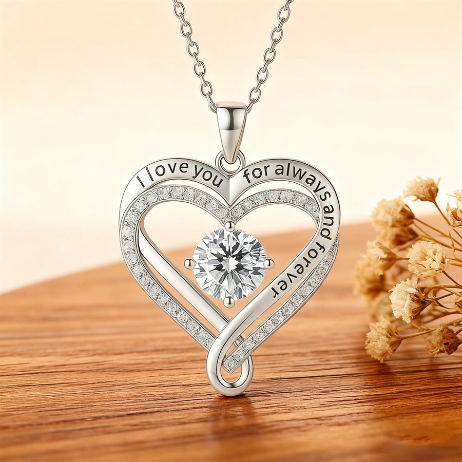 Heart-shaped necklace