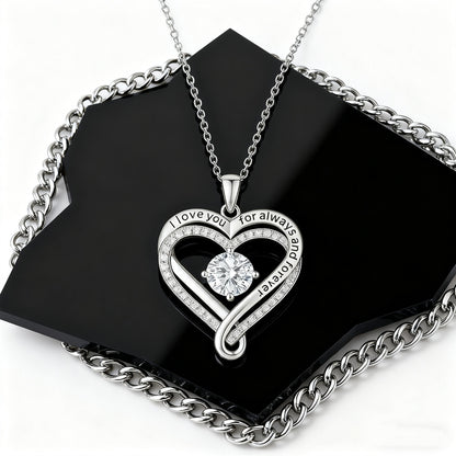Heart-shaped necklace
