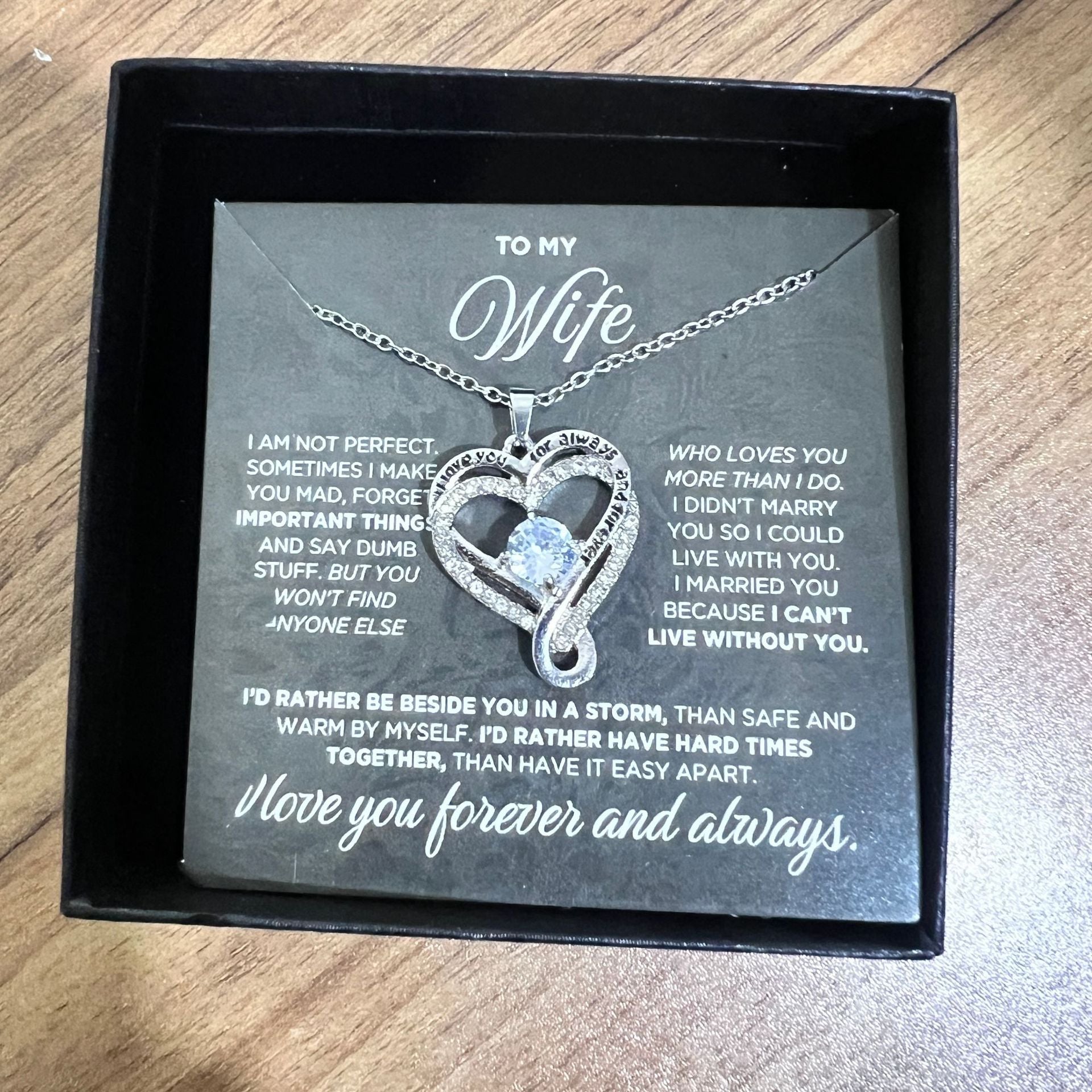 Heart-shaped necklace