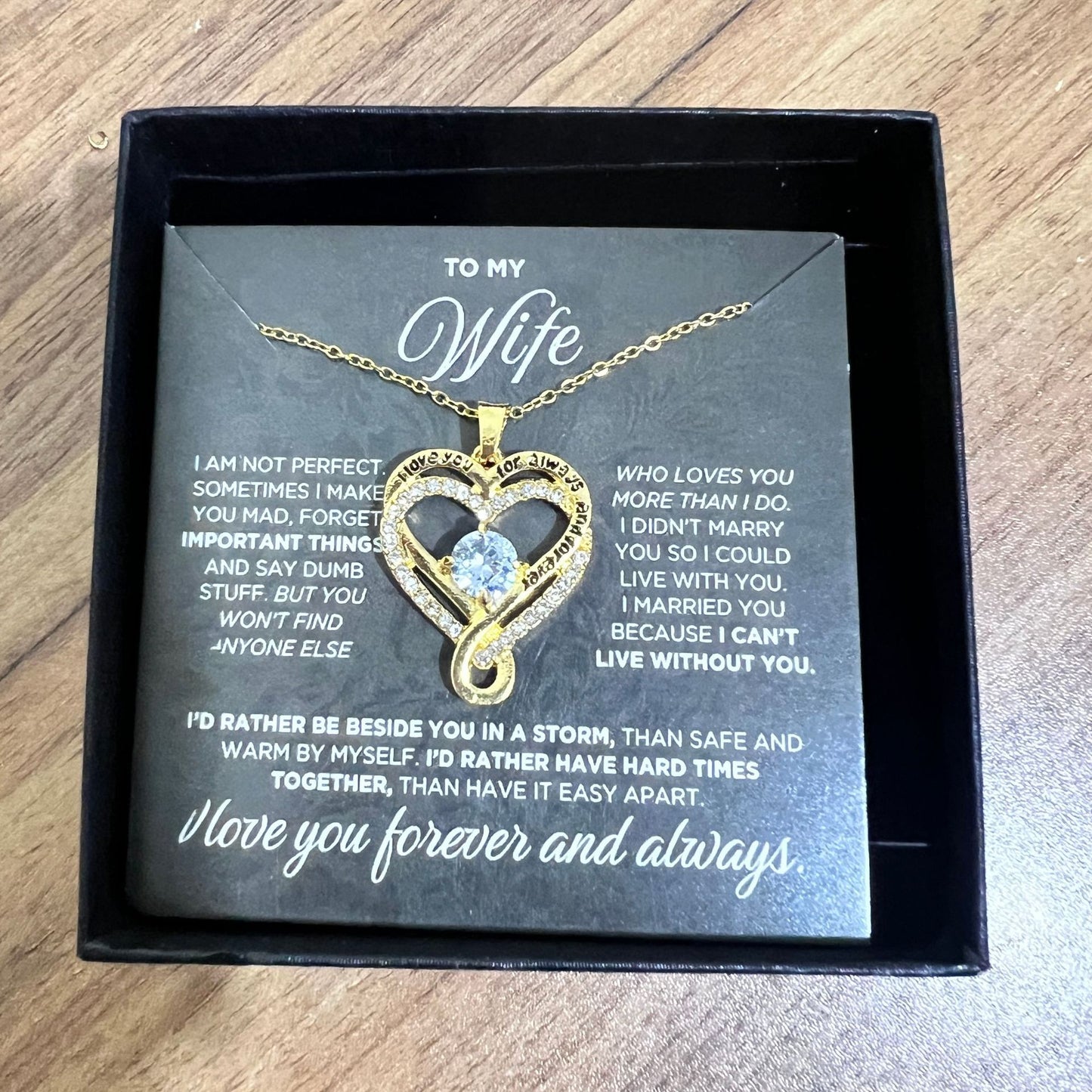 Heart-shaped necklace