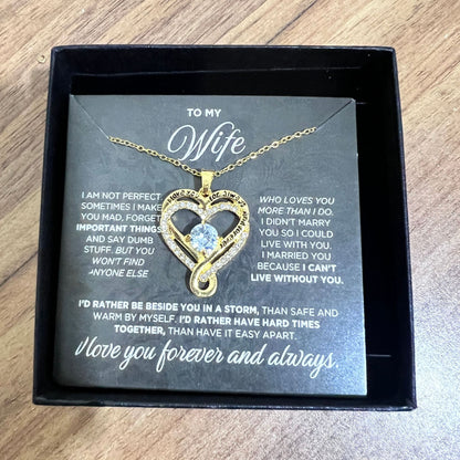 Heart-shaped necklace