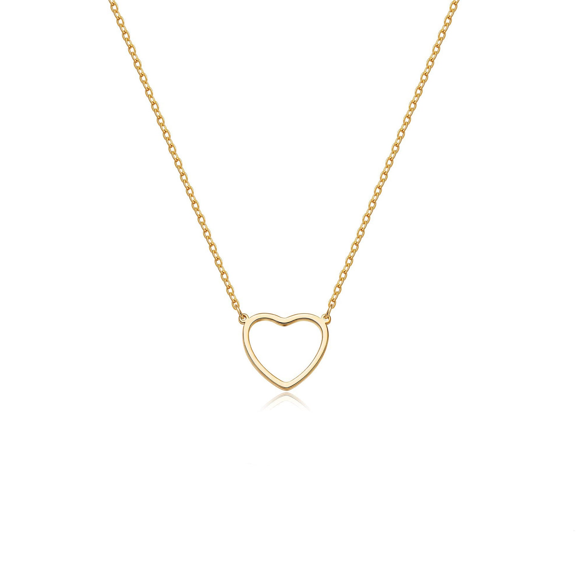 Heart-shaped necklace