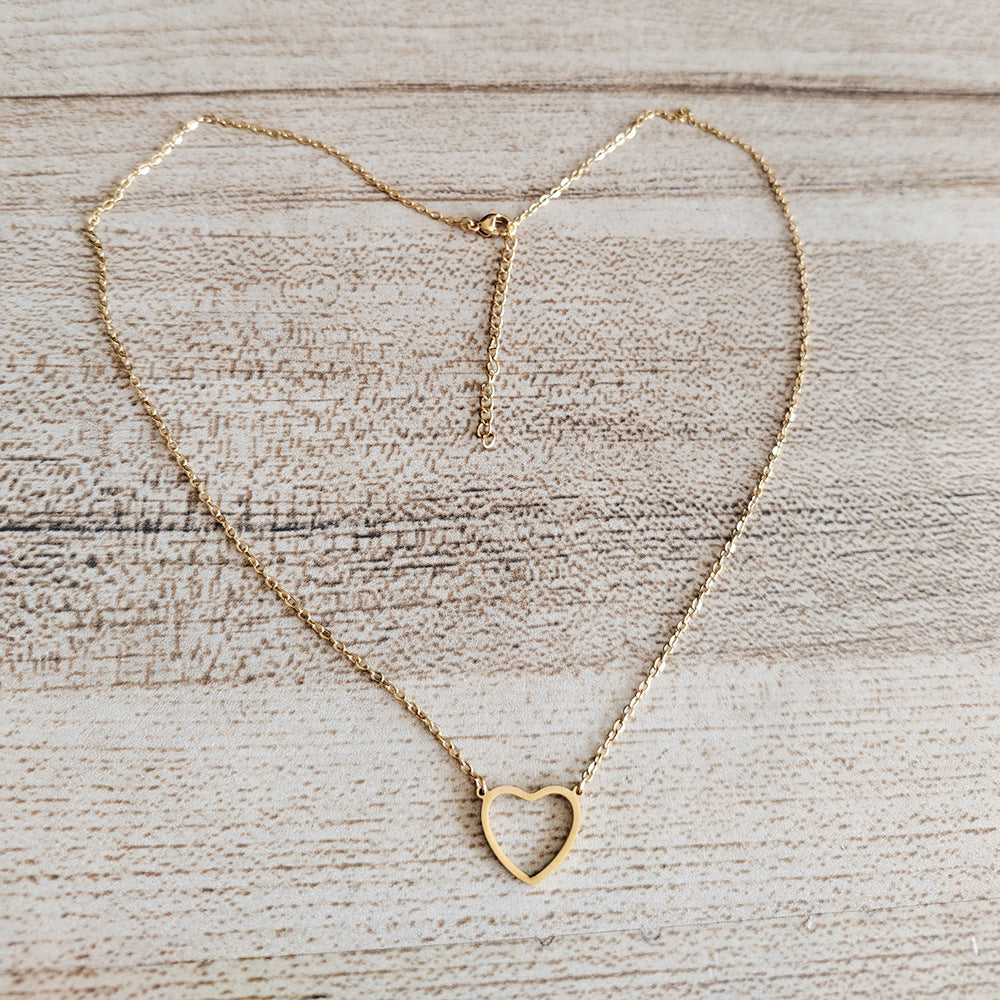 Heart-shaped necklace