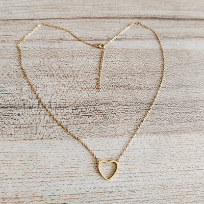 Heart-shaped necklace