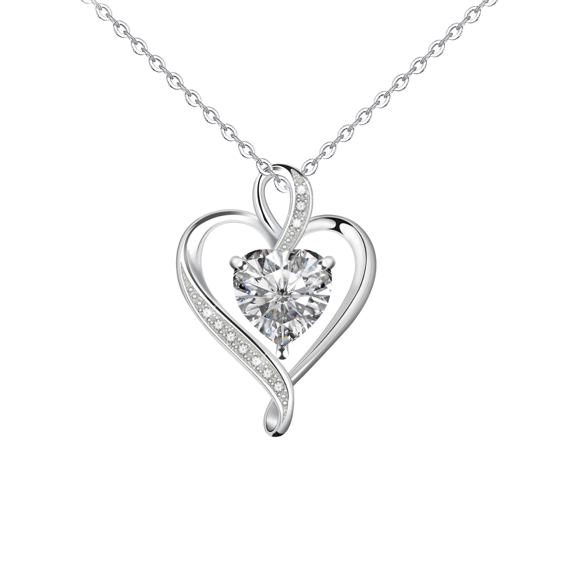 Heart-shaped pendant