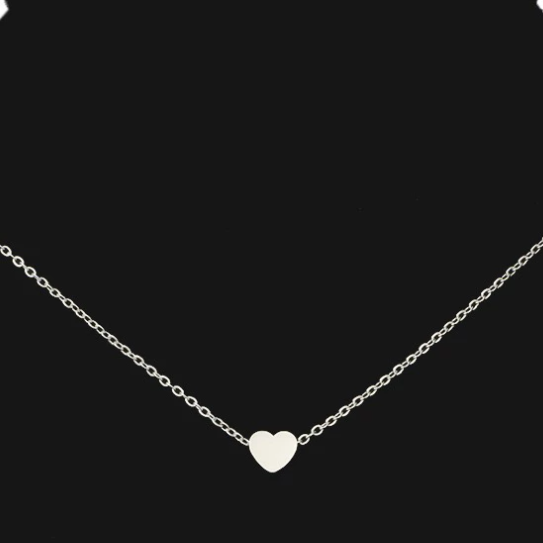 Heart Shaped Pendant Necklace